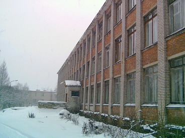 Новое (нынешнее) здание Токсовской школы, построенное в 1965 г.