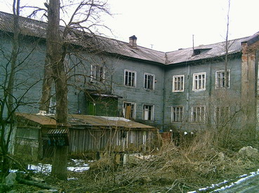 Старое здание Токсовской школы, построенное в 1936 г.